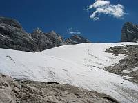Blick vom Gosaugletscher